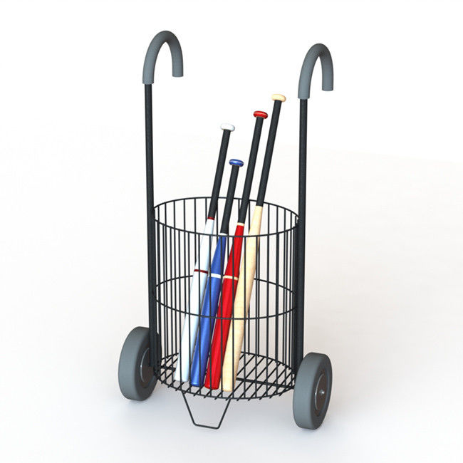 One Team Base 2 Wheels Ball Storage Cart For Sport Baseball