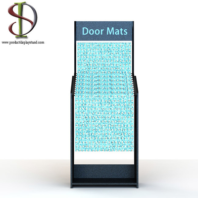 Dilapisi Bubuk 70 X 70 X 165cm Tampilan Industri Berdiri Lantai Bebas Toko Tekstil